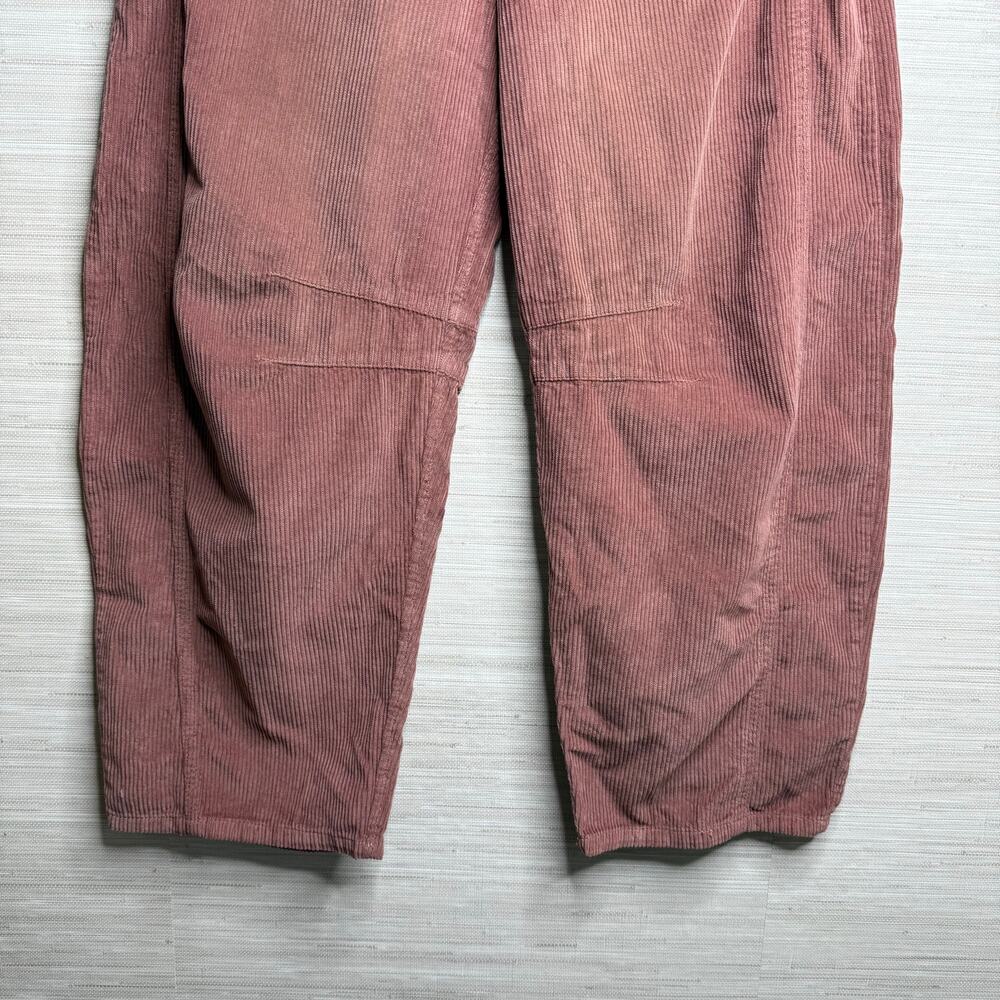 Free People barrel jeans corduroy We The Free pants boho wide-leg streetwear - Picture 4 of 8